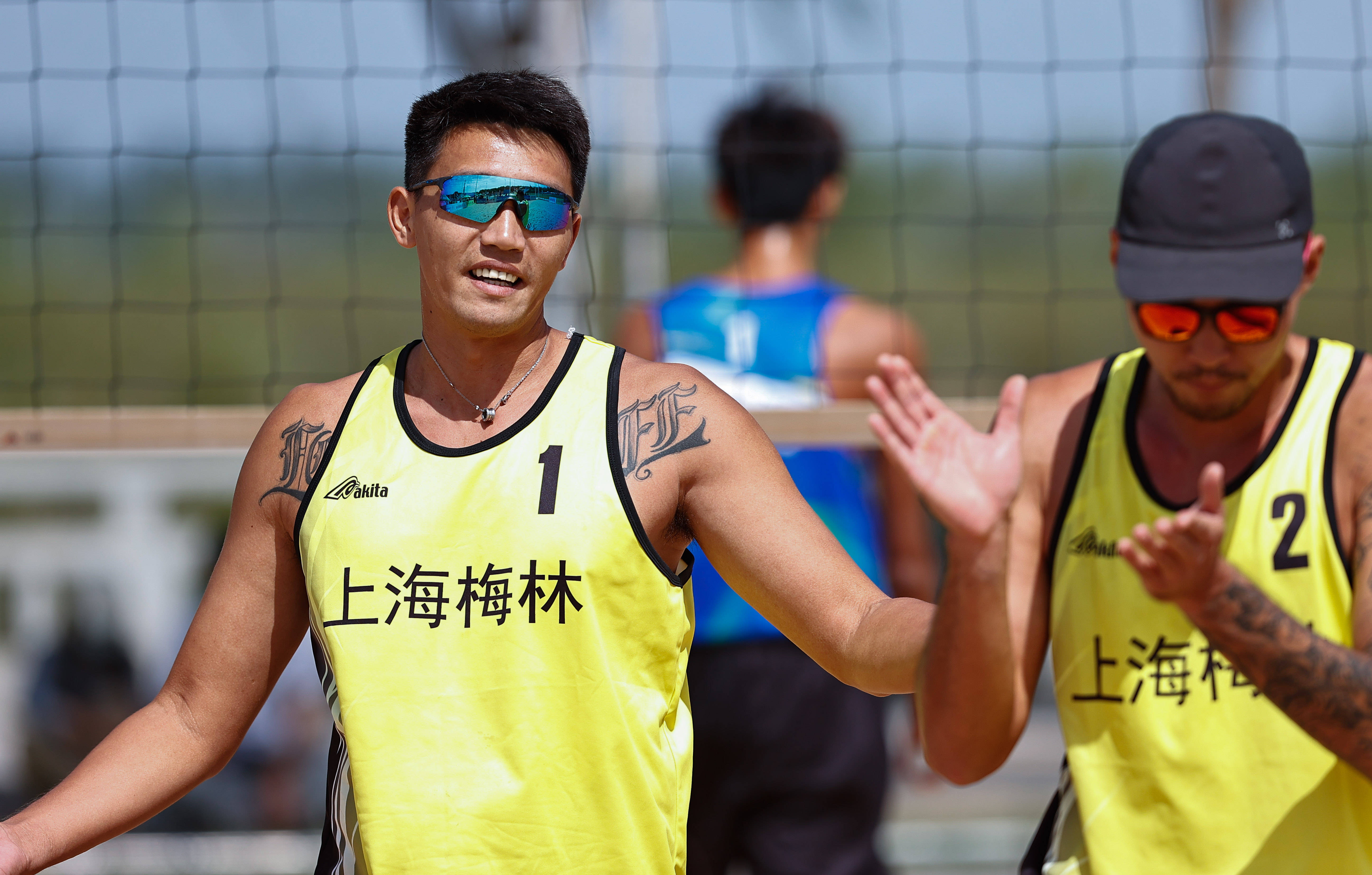 田径男子米栏：李杰全力冲刺