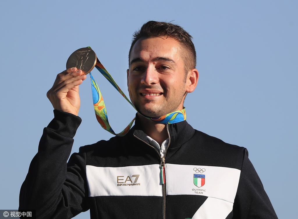 意大利射击名将霸气夺金,无人能敌 意大利射击名将霸气夺金,无人能敌